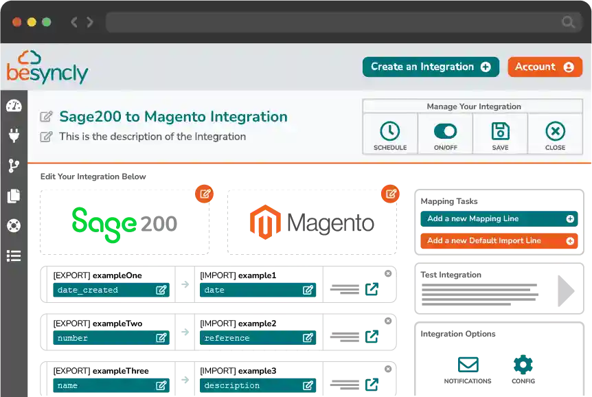 Sage 200 Amazon Integration Connector