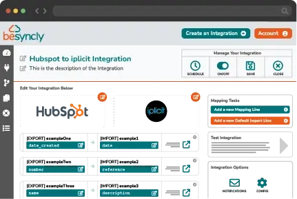 HubSpot and iplicit Integration Connector