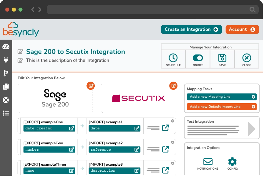 Sage 200 and Secutix Integration